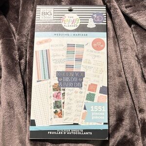 The Happy Planner Wedding Sticker Collection - Multicolor